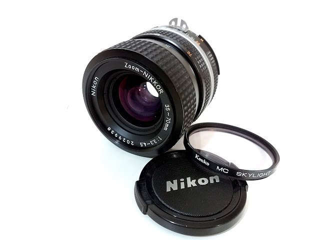 Nikon AI-S Zoom Nikkor 35-70mm F3.3-4.5 Manual Focus Lens - YouTube