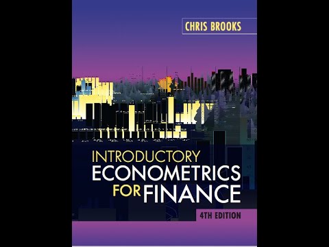 Introductory Econometrics for Finance Lecture 5 - YouTube
