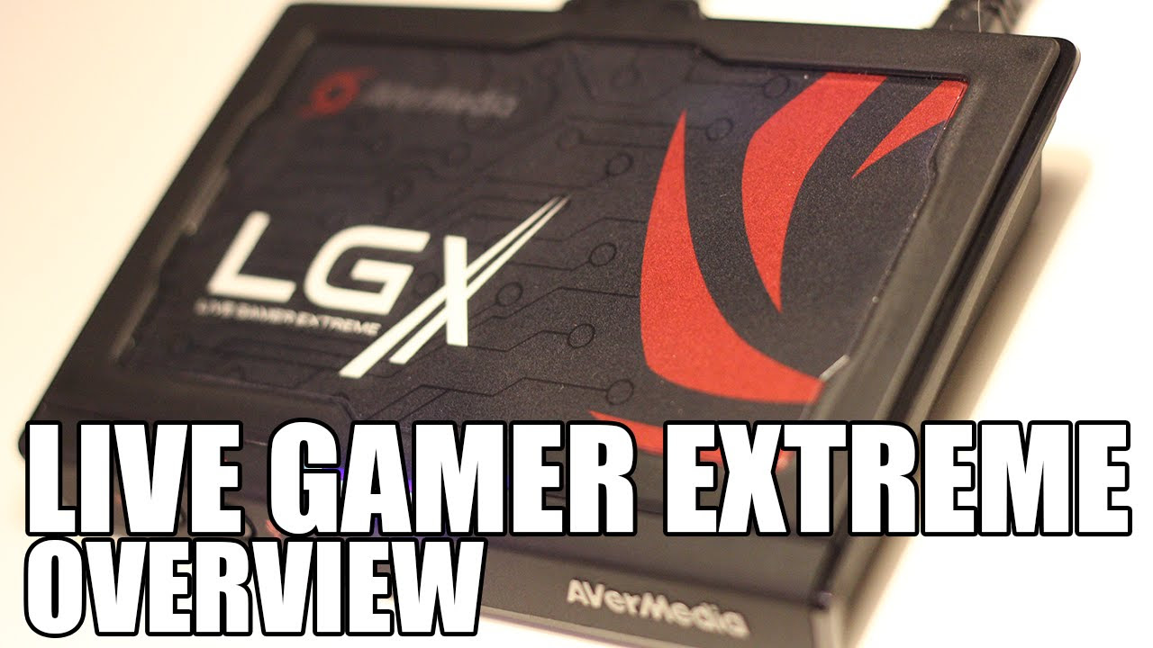 AVerMedia Live Gamer Extreme LGX Overview - YouTube