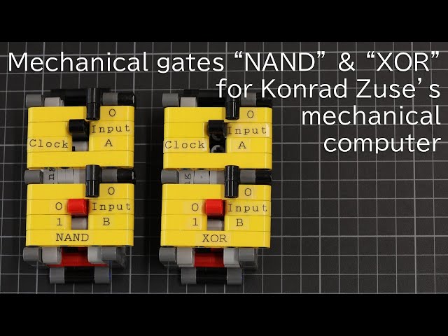 Mechanical logic gate 