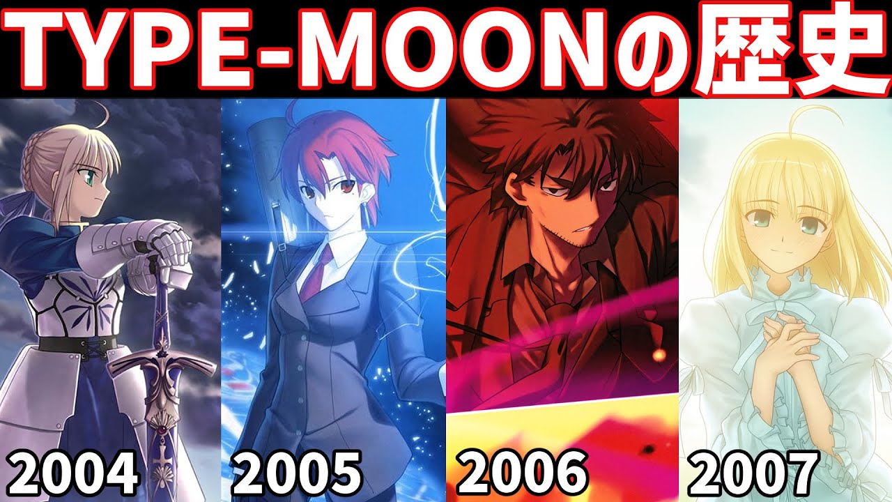 Slow Type-Moon Commentary] A Slow Look Back at the History of TYPE