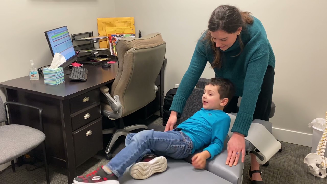 Child Chiropractic Adjustment - YouTube