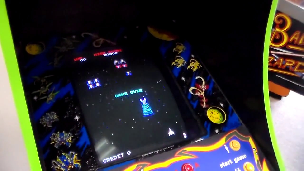 Original 1981 Galaga Coin Operated Arcade Machine - Not The
