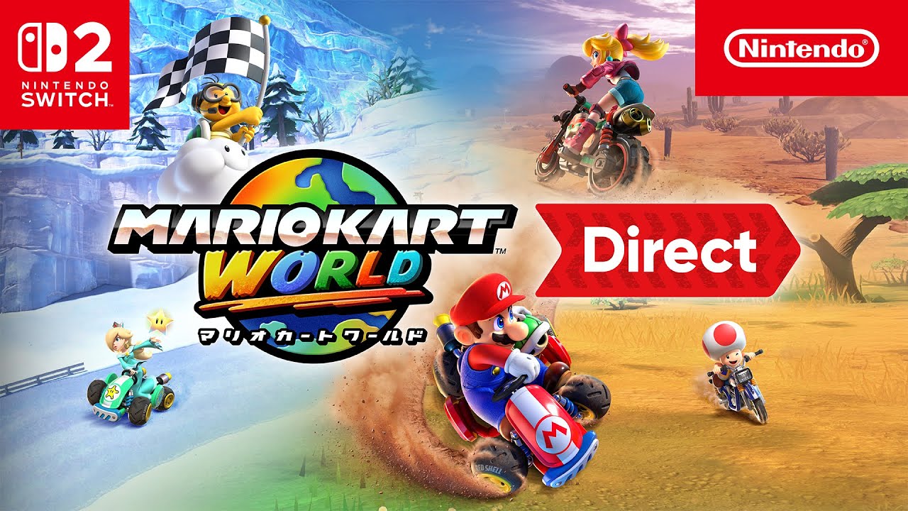 大陸横断、世界をまたぐレースが開幕。『マリオカート ワールド』を