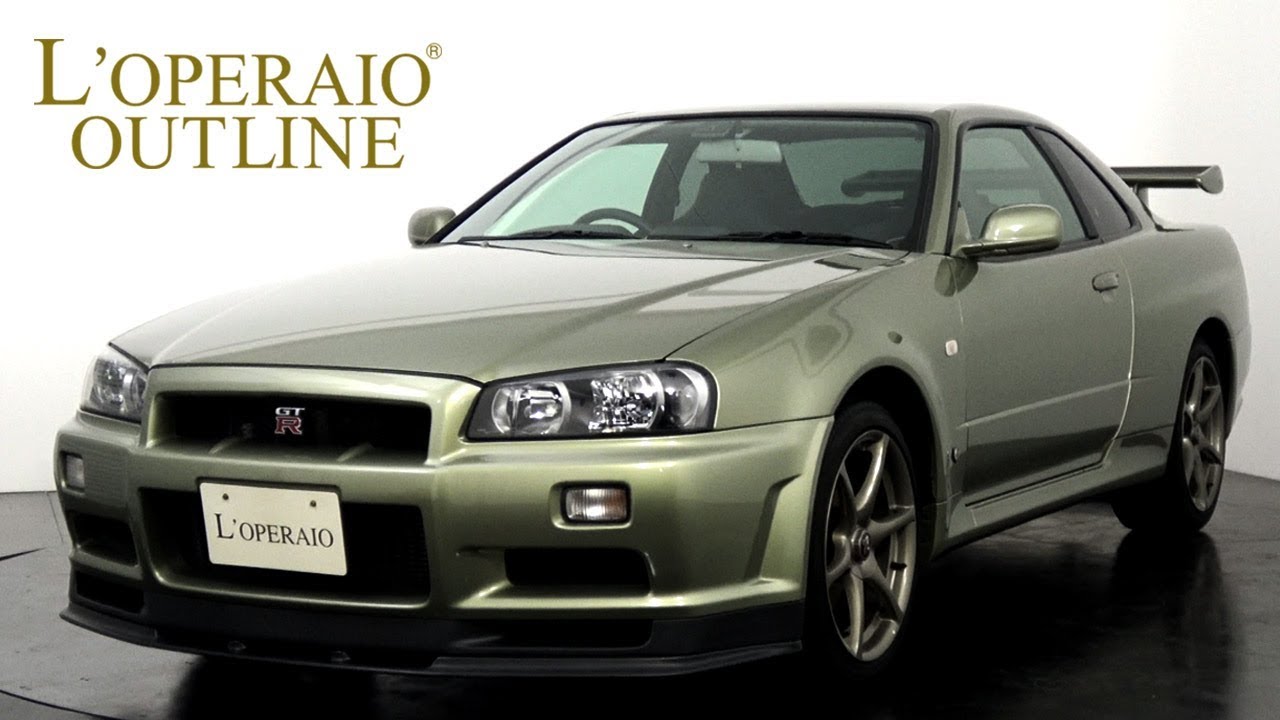 日産 スカイラインGT-R 2.6 Mspec Nür 4WD R34 限定1000台 特別専用