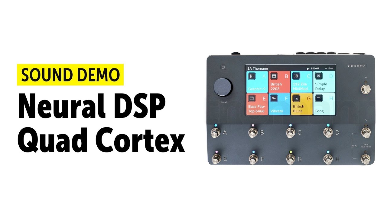 Neural DSP Quad Cortex - ギタリスト垂涎の機能が満載となった