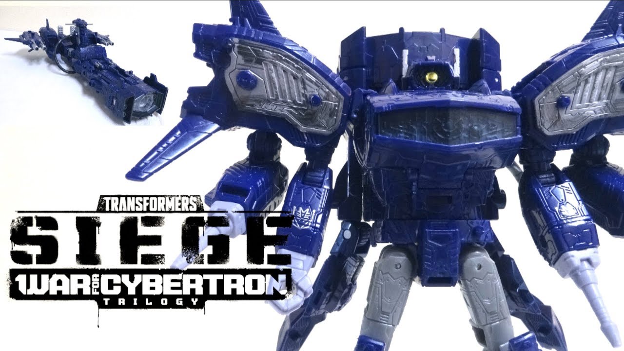 Transformers WFC Siege 】SG-14 Shockwave wotafa's review - YouTube