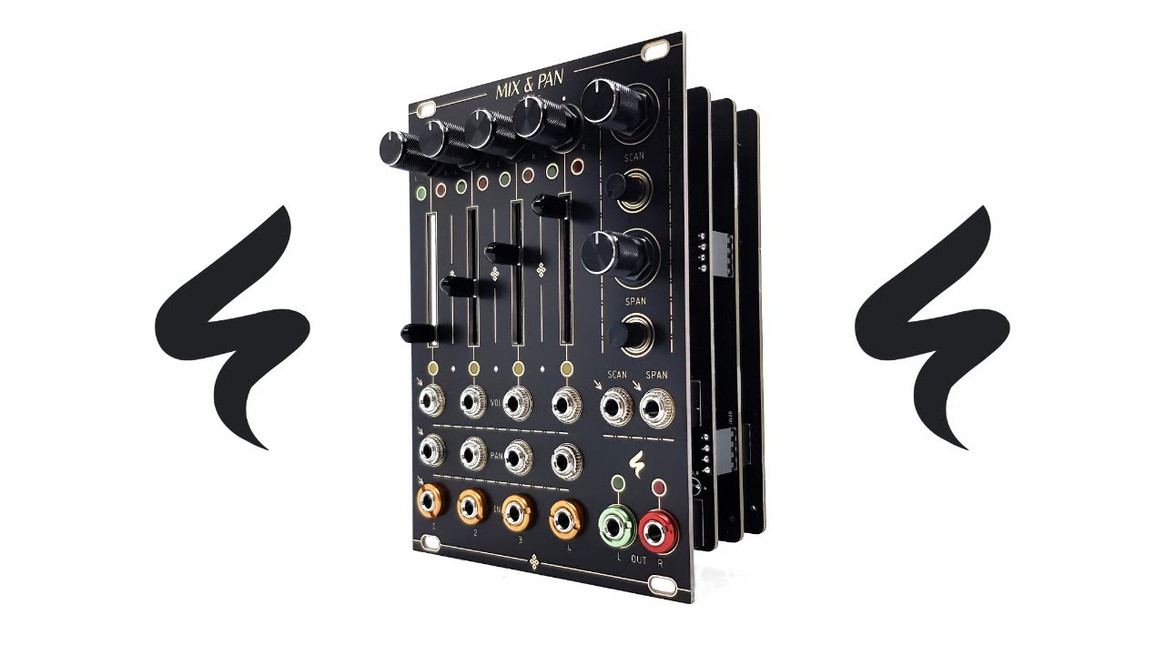 Calsynth ST Modular Mix & Pan モジュラーシンセ Calsynth ST Modular