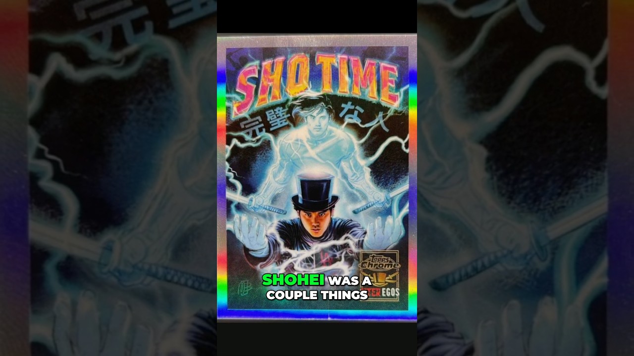 Superhero Shohei Ohtani Alter Ego trading card sells for $105,000