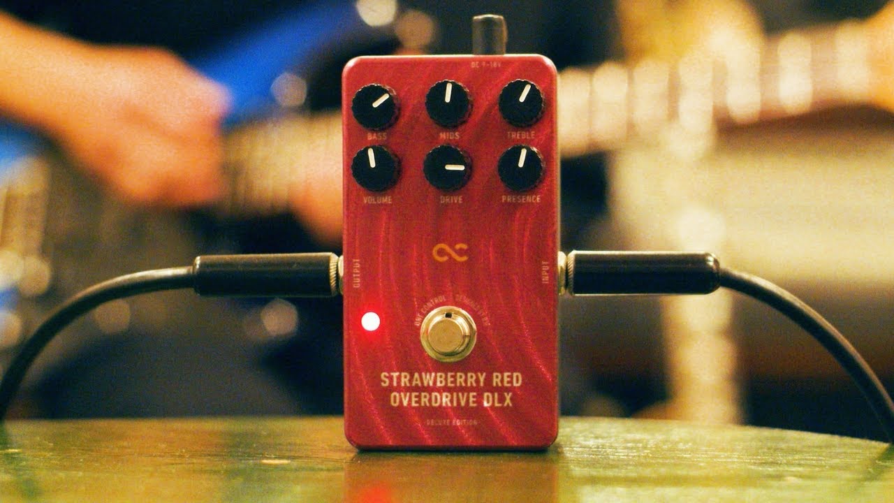 One Control STRAWBERRY RED OVERDRIVE DLX | Sakamoto Natsuki - YouTube