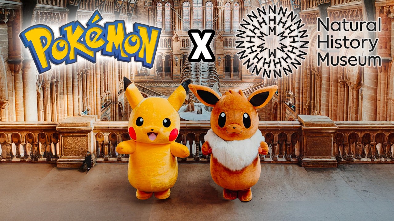 Pokémon Took Over the Natural History Museum! EXCLUSIVE MERCH