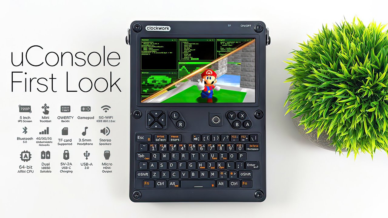 The uConsole Is The Coolest All-New DIY Handheld We've Ever Had