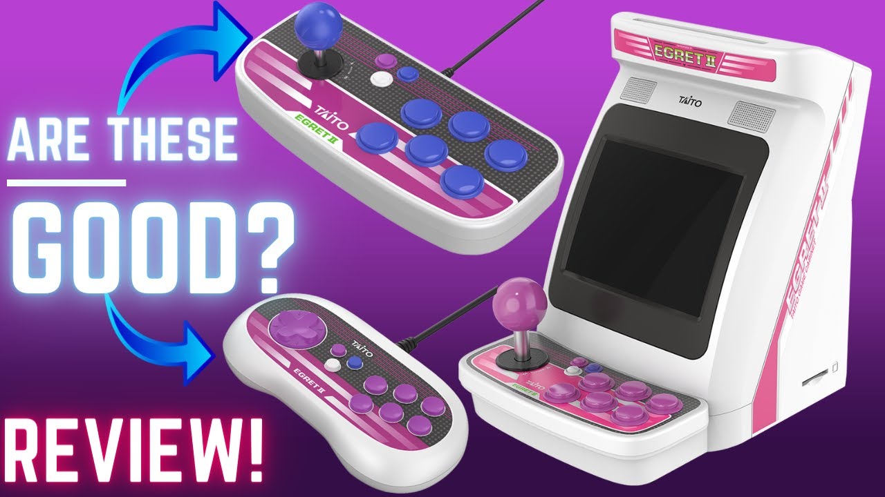 Taito Egret II Mini Control Panel & Control Pad SHOCKED ME! - YouTube
