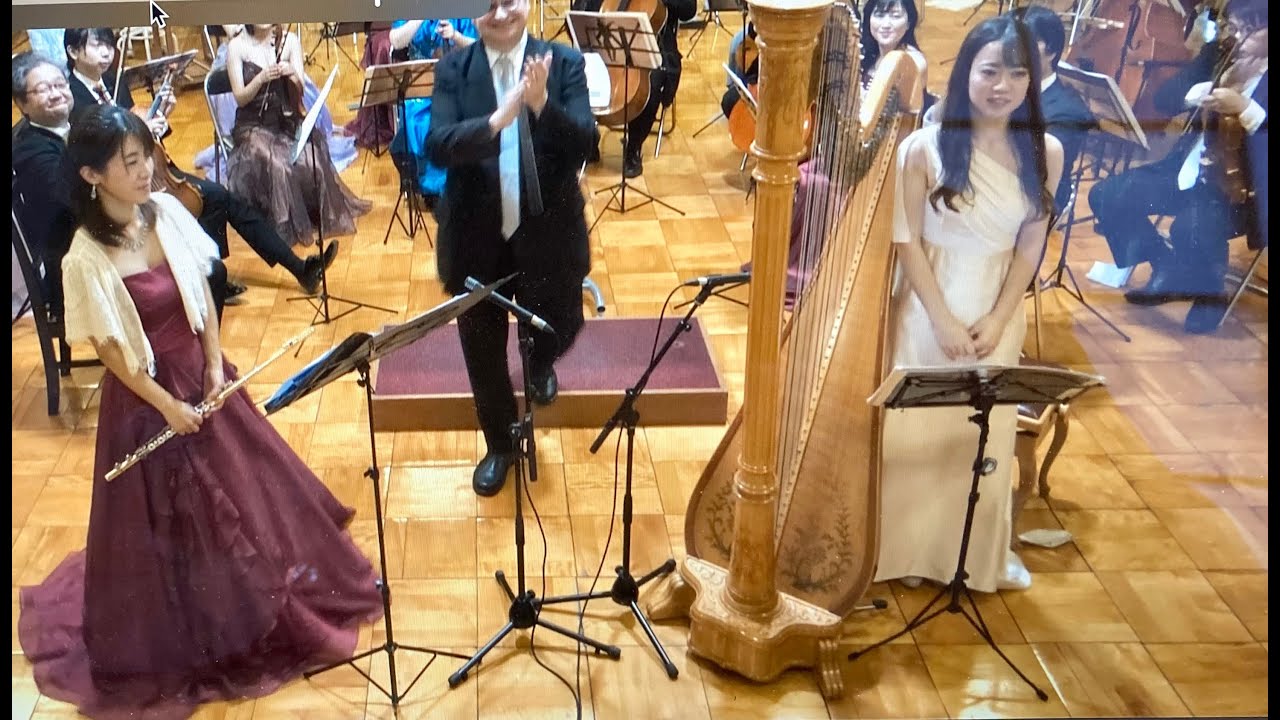 2022 OPK NJK. W.A.MOZART Concerto for Flute & Harp, 2nd Movement