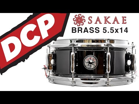 Video Demo: Sakae Brass Snare Drum 14x5.5 - YouTube