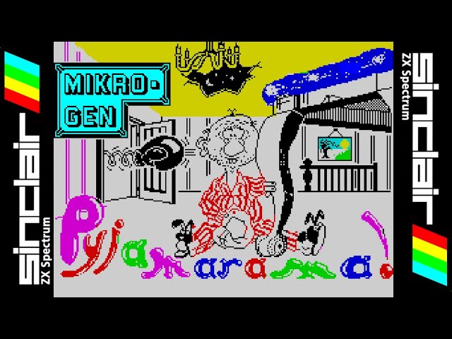 PYJAMARAMA (1984) Walkthrough, ZX Spectrum - YouTube