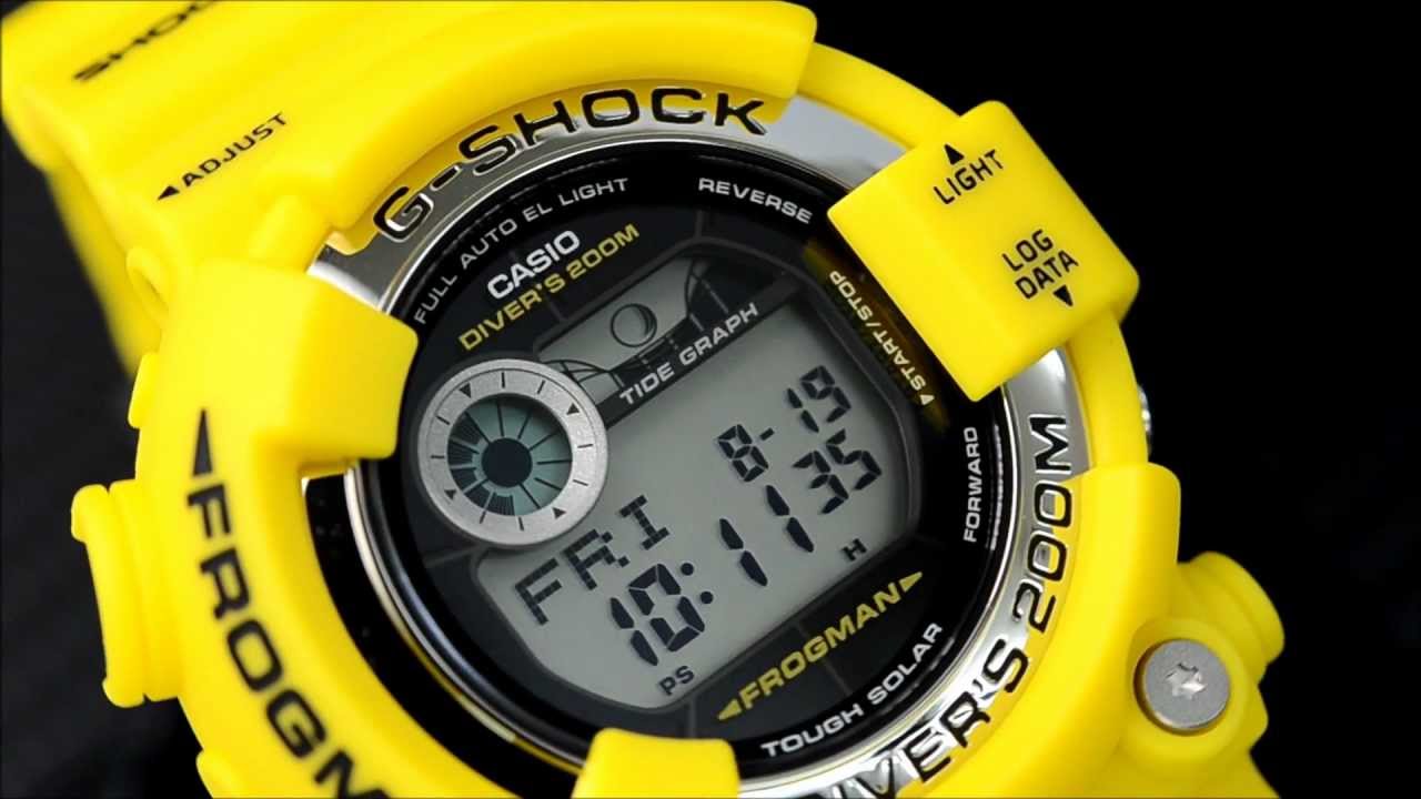カシオ G-SHOCK フロッグマン GF-8250-9JF - YouTube