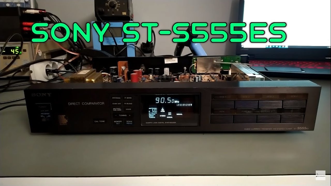SONY ST-S555ES - YouTube