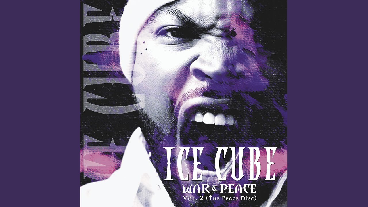 ICE CUBE WAR & PEACE Vol. 2 Vintageポスター Ice Cube – War & Peace