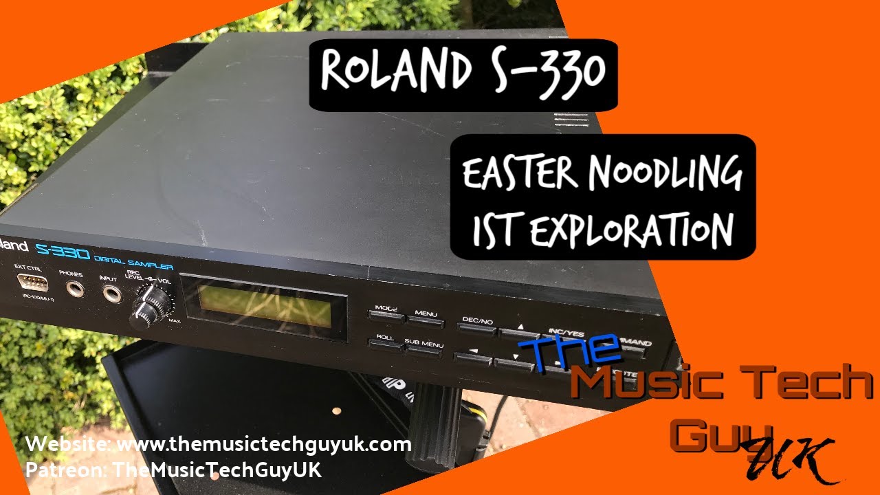 Easter Noodling - 1st Exploration of the Roland S-330 - YouTube