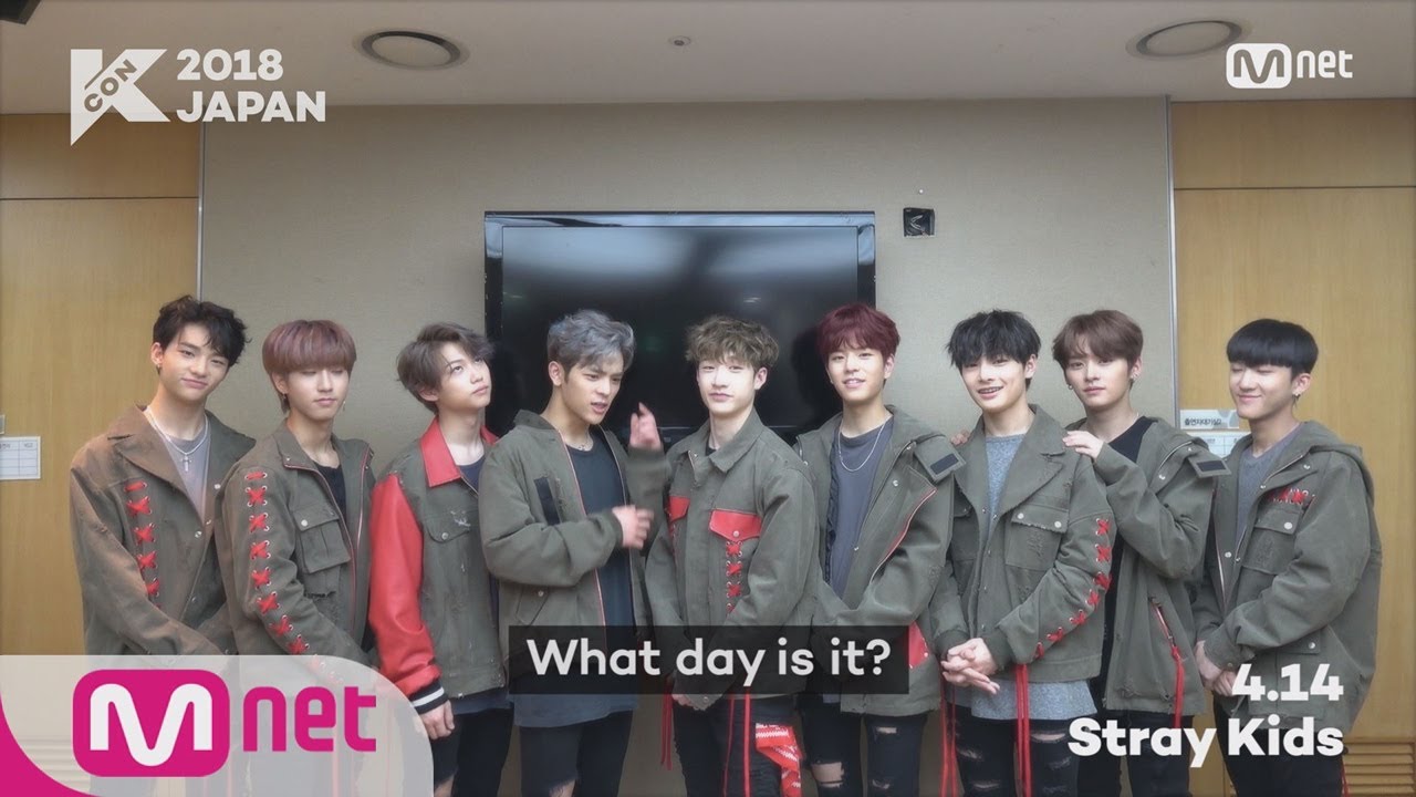 KCON 2018 JAPAN] FIVE LETTERS INITATION from #StrayKids - YouTube