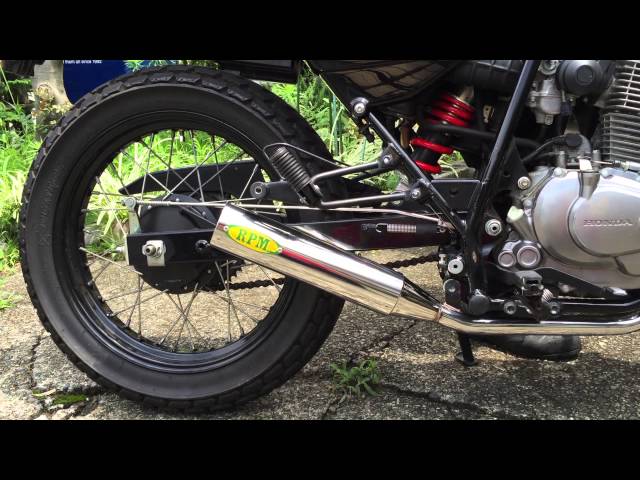 RPMマフラーサウンド】HONDA FTR223(BA-MC34/JBK-MC34) RPM-250Single