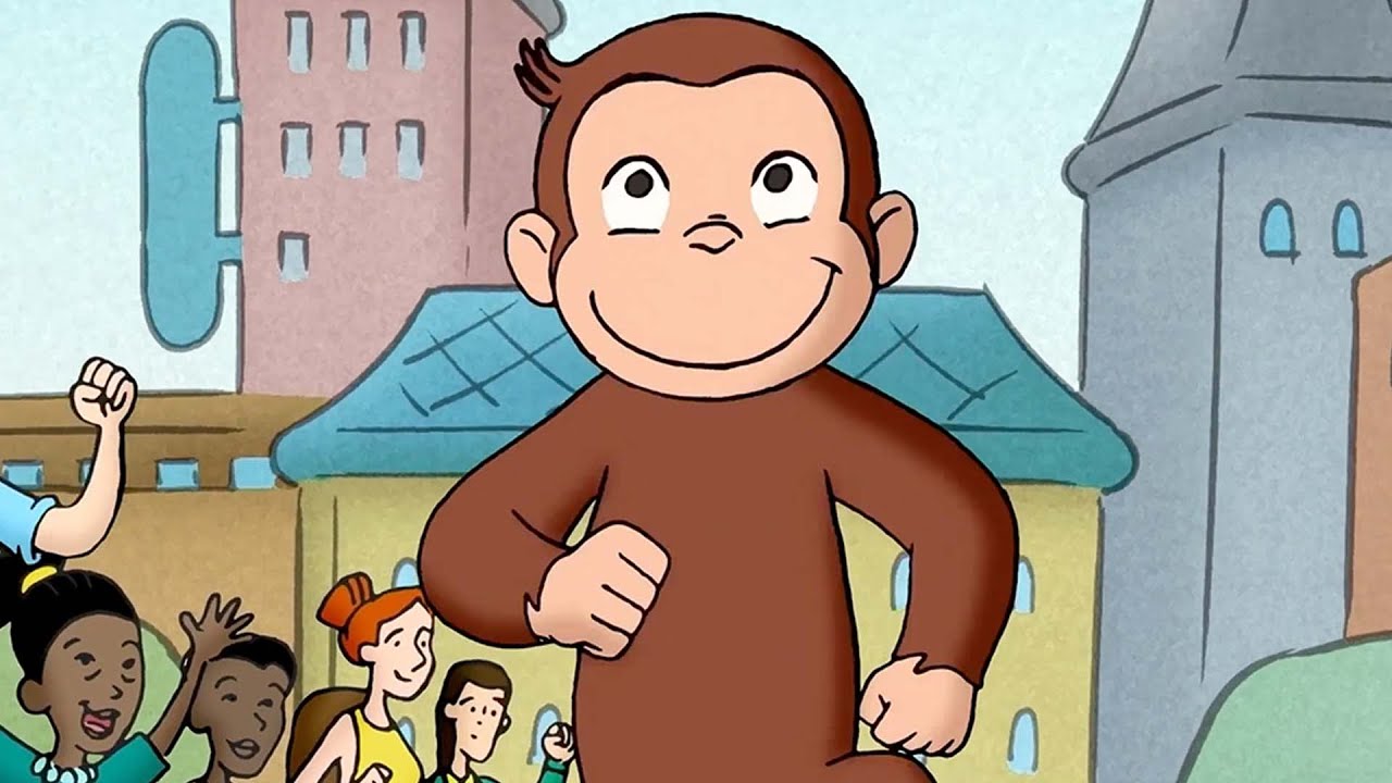 マラソンの日 🐵 おさるのジョージ - YouTube