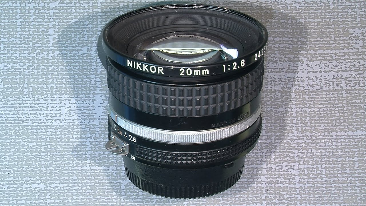 Oil on the aperture blades in Ai-s NIKKOR 20mm 1:2.8___PART 1