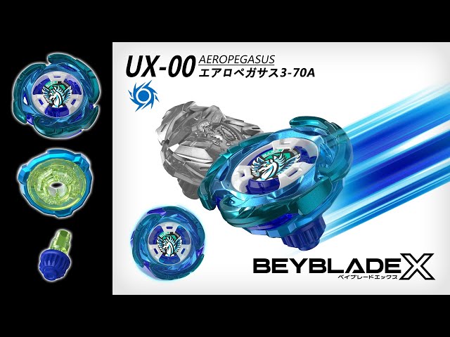 ⭐️アジアコード⭐️エアロペガサス3-70A UX-00 BEYBLADE X UX-00