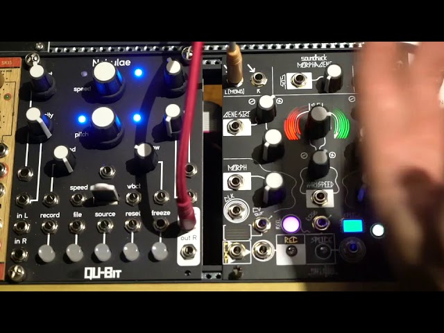 Qu-bit Nebulae v2 and Morphagene comparison - YouTube