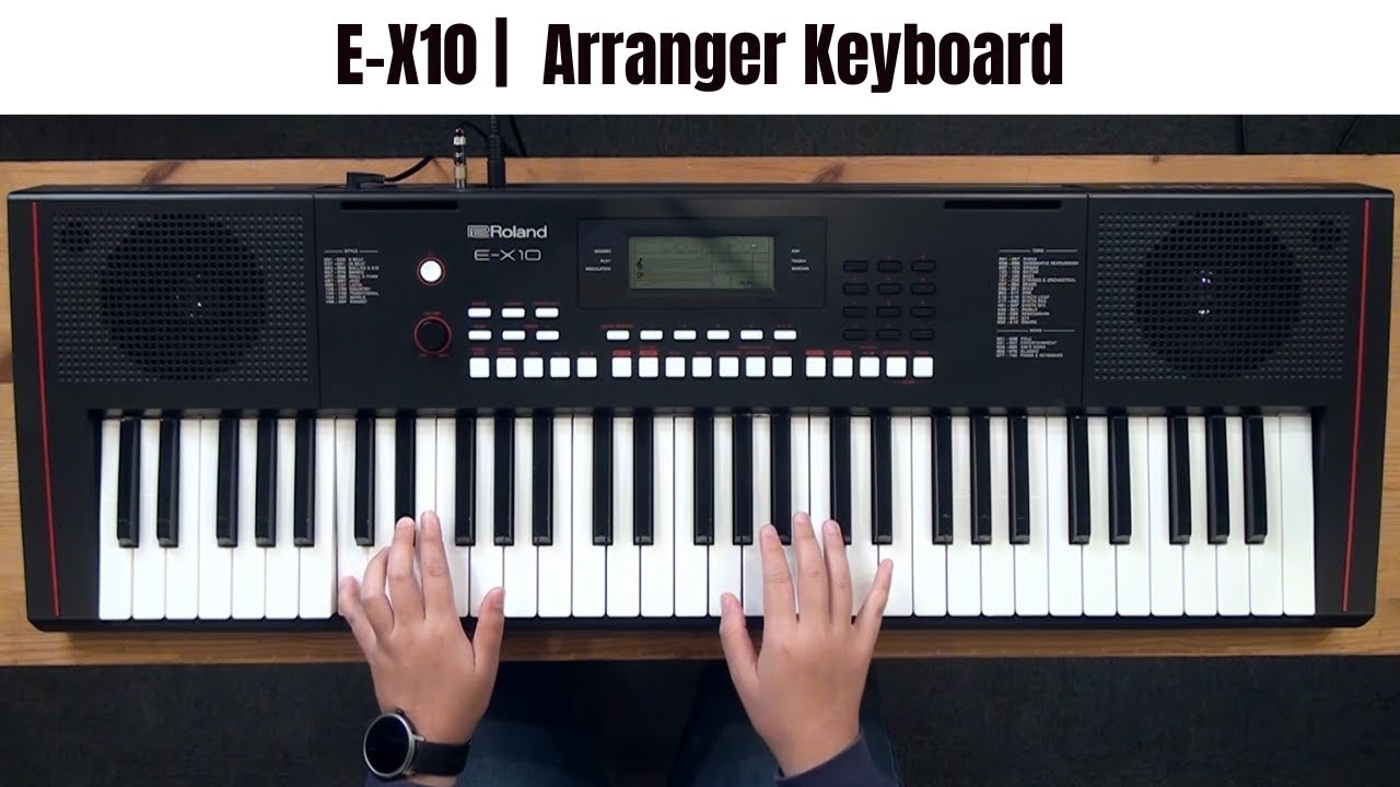 Roland E-X10 17 Sound Demos - YouTube