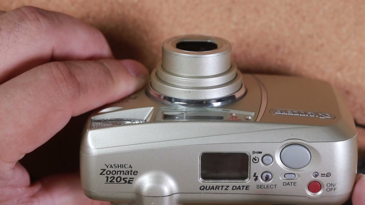 KYOCERA YASHICA Z00mate 120 SE】 の撮影準備 - YouTube