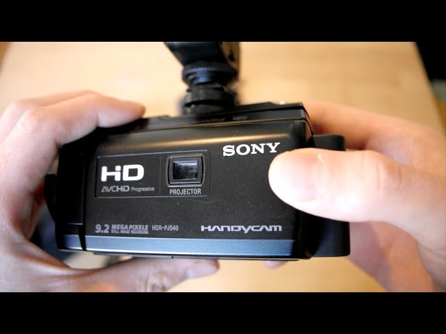 Full Review & Unboxing: Sony HDR-PJ540 - YouTube