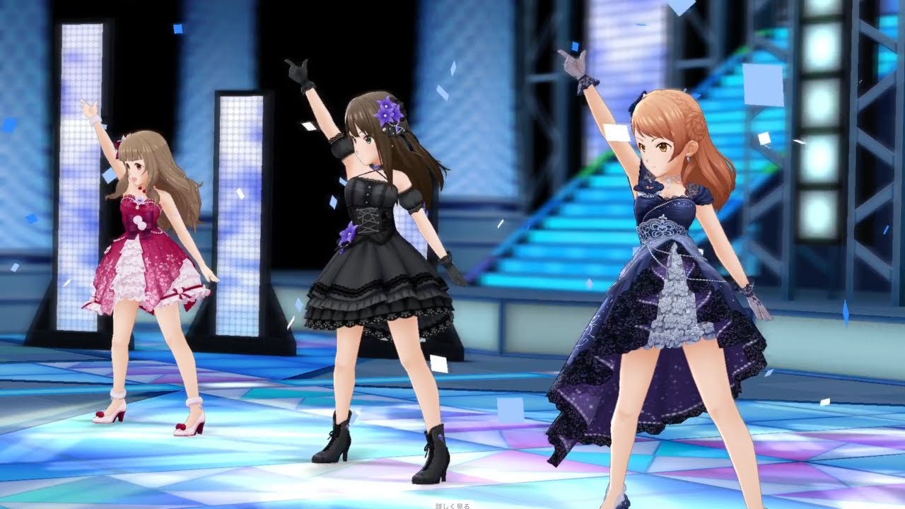デレステMV】Trancing Pulse / Triad Primus（渋谷凛・神谷奈緒・北条