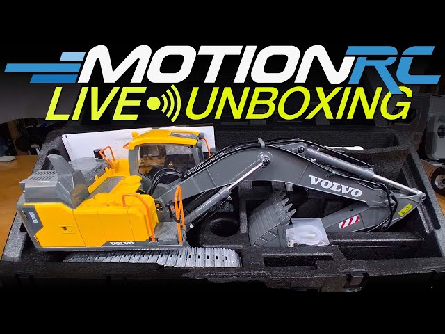 Unboxing the Powerful Double Eagle Volvo EC160E 1/14 Scale All