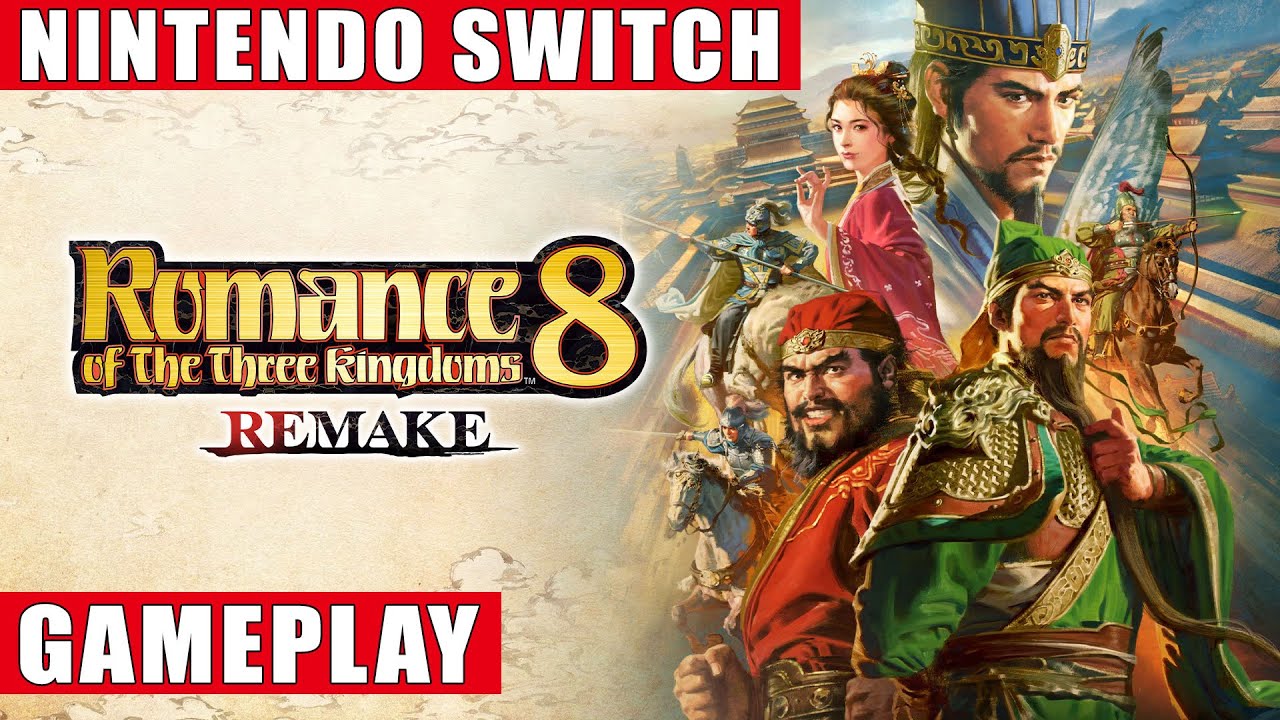 Romance of the Three Kingdoms 8 Remake Nintendo Switch Gameplay
