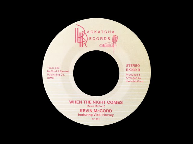 Kevin McCord feat. Vicki Harvey 'When The Night Comes' (1991