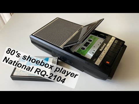 80年代のカセットを80年代のプレーヤーで聴く！時代はアナログだよ