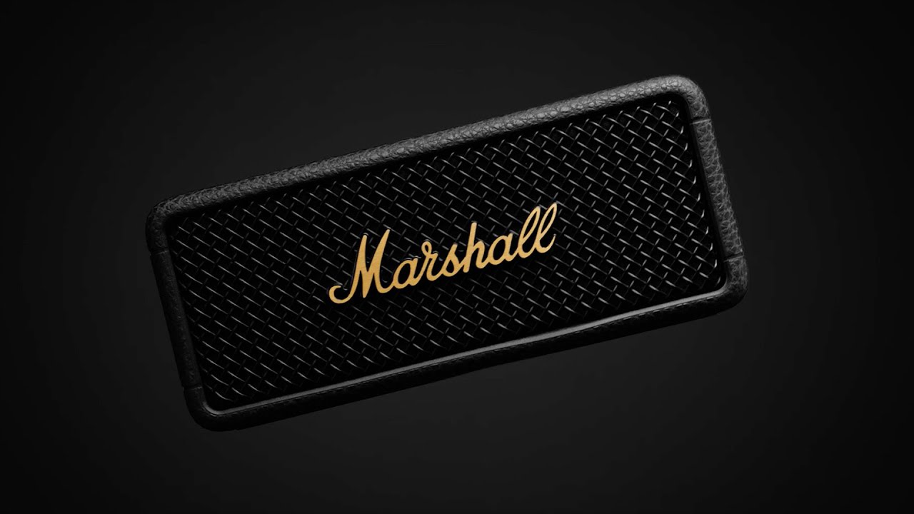 Marshall Emberton III スピーカー ブラック＆ブラス(Emberton III