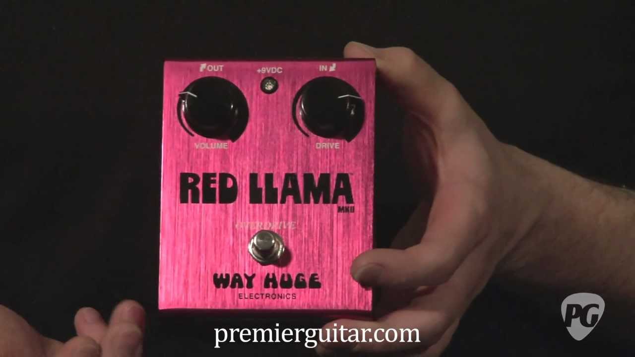 90年代名機のリイシュー「Way Huge Red Llama Overdrive MkII」を