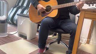 YAMAHA FG-250 1972年モデル グリーンラベル 試奏 - YouTube