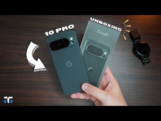 Pixel 10 Pro Obsidian Unboxing & First Impressions! - YouTube