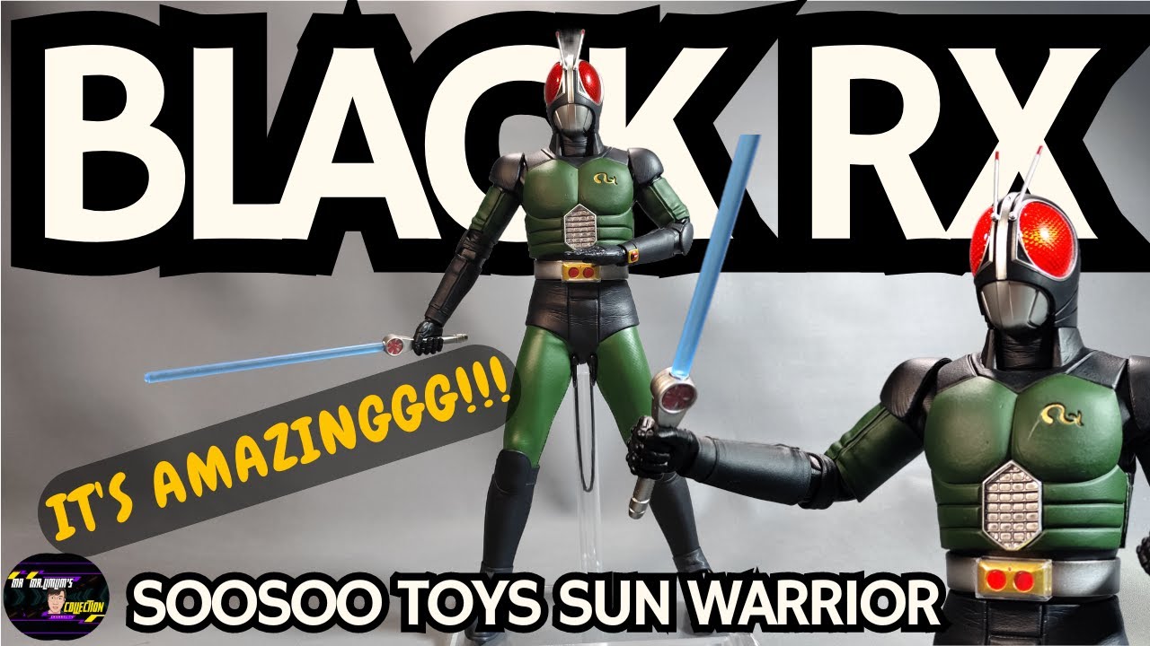 Unboxing Soosootoys Kamen Rider Black RX : The Sun Warrior
