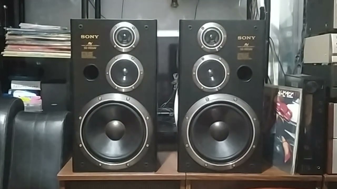 Sony SS-V925AV 200w 6ohms Japan made - YouTube