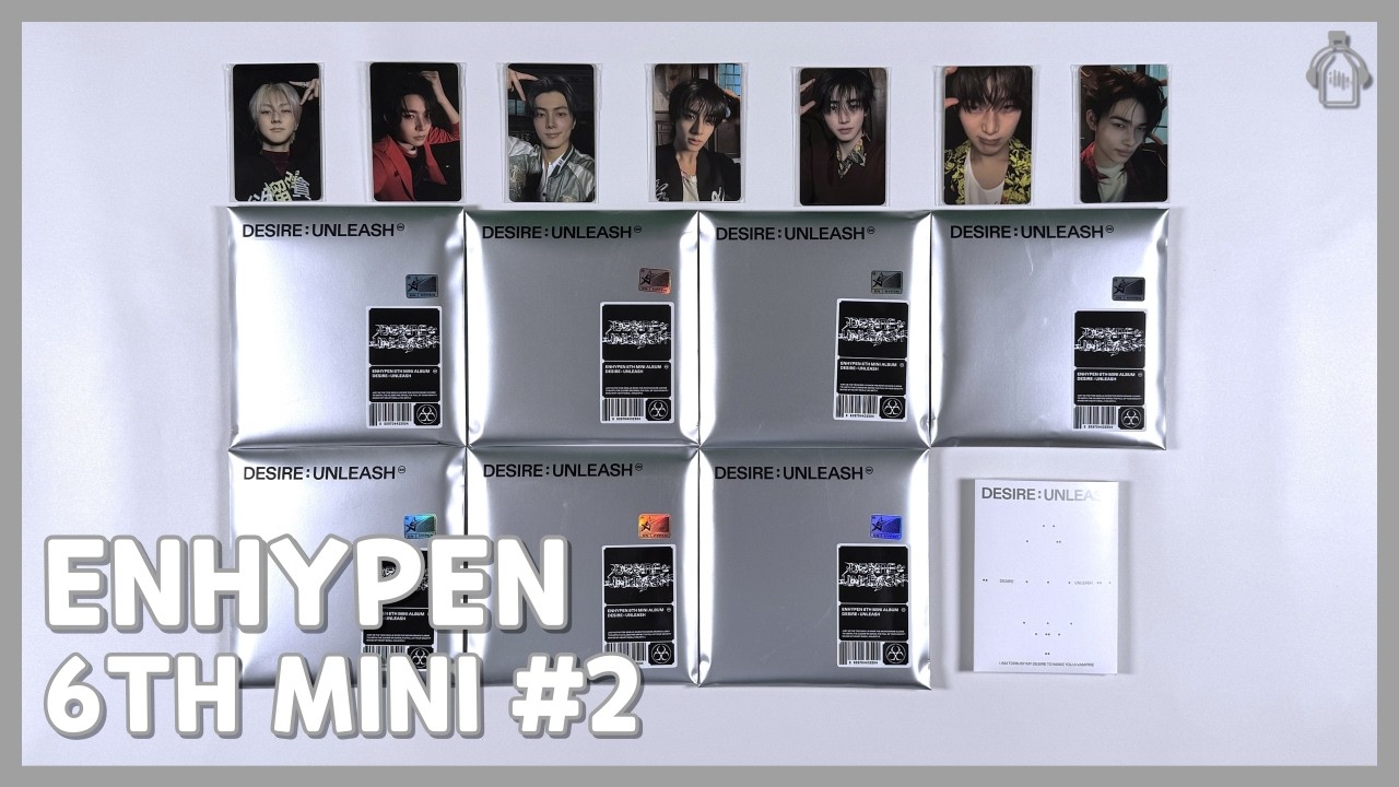 ENHYPEN | DESIRE : UNLEASH | 6th Mini Album Part.2 | withmuu Lucky