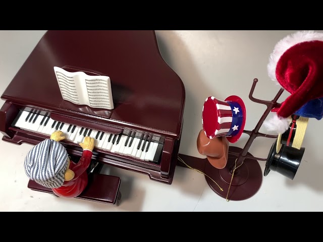 テディのピアノオルゴール ミスタークリスマス TEDDY TAKES REQUESTS