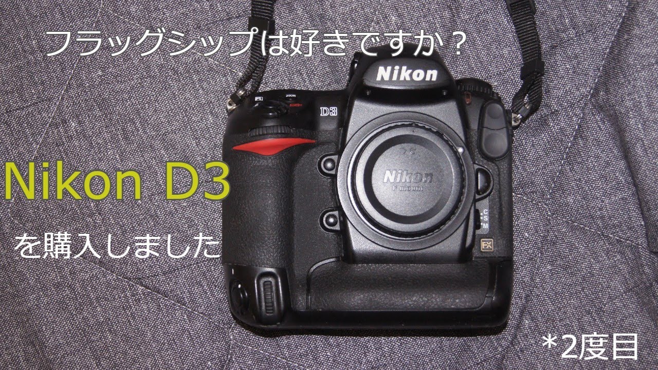 フラッグシップは好きですか?】 Nikon D3を購入しました (昨年ぶり2
