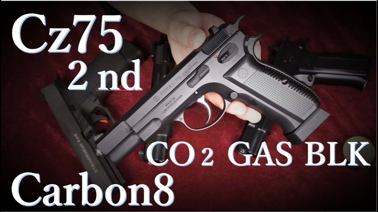 Carbon8 / Cz75 2nd Co2 ガスブローバック&KSC版 他 - YouTube
