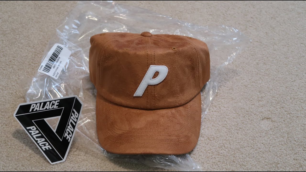 Palace SS18 Pickup/Unboxing Suede P 6-Panel Cap - YouTube