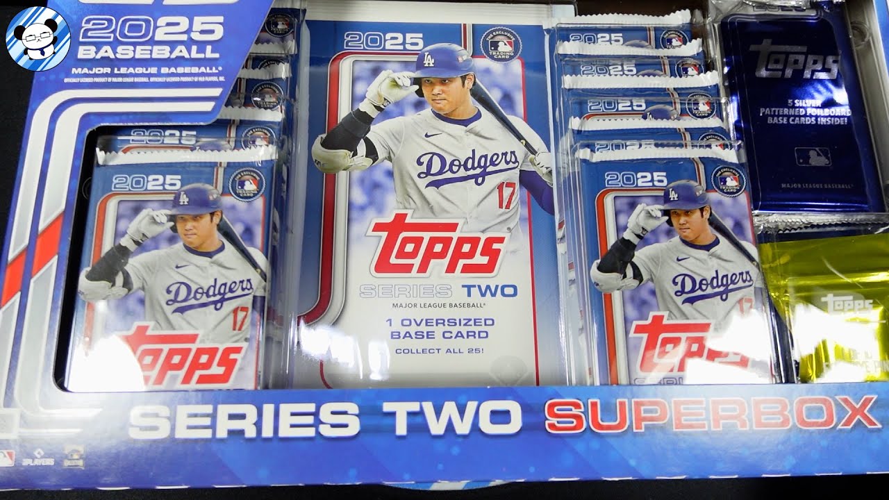 2025 Topps Baseball Series 2 Super Box - YouTube